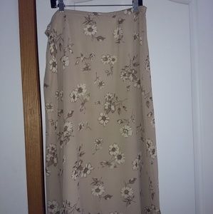 Vintage Style & Co 14P full length boho skirt EUC
